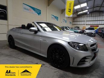 Mercedes C Class 3.0 C43 V6 AMG (Premium) Cabriolet G-Tronic+ 4MATIC Euro 6 (s/s)