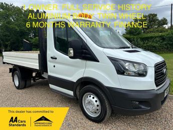 Ford Transit 2.0 350 EcoBlue 1-Way Tipper RWD L2 Euro 6 2dr (Aluminium, 1-Sto