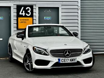 Mercedes C Class 3.0 C43 V6 AMG Cabriolet G-Tronic+ 4MATIC Euro 6 (s/s) 2dr