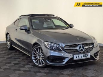 Mercedes C Class 2.0 C200 AMG Line (Premium) G-Tronic+ Euro 6 (s/s) 2dr