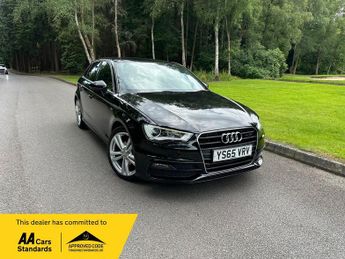 Audi A3 1.6 TDI S line Sportback Euro 6 (s/s) 5dr (Nav)