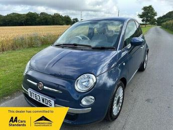 Fiat 500 1.2 Lounge Hatchback 3dr Petrol Manual Euro 6 (s/s) (69 bhp)