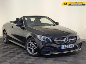 Mercedes C Class 2.0 C220d AMG Line (Premium) Cabriolet G-Tronic+ Euro 6 (s/s) 2d