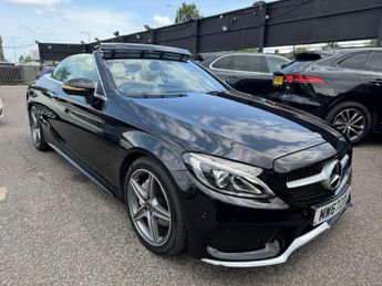 Mercedes C Class 2.1 C220d AMG Line (Premium Plus) Cabriolet G-Tronic+ Euro 6 (s/