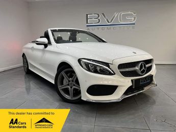 Mercedes C Class 2.0 C200 AMG Line Cabriolet G-Tronic+ Euro 6 (s/s) 2dr