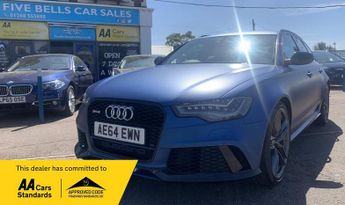 Audi RS6 4.0 TFSI V8 Tiptronic quattro Euro 5 (s/s) 5dr