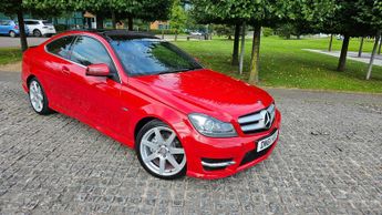 Mercedes C Class 1.8 C180 BlueEfficiency AMG Sport G-Tronic+ Euro 5 (s/s) 2dr