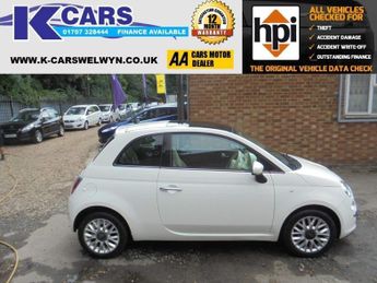 Fiat 500 1.2 Lounge Euro 6 (s/s) 3dr