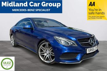 Mercedes E Class 2.1 E220d AMG Line Edition G-Tronic+ Euro 6 (s/s) 2dr