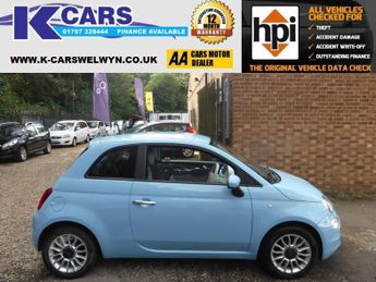 Fiat 500 1.2 ECO Pop Star Euro 6 (s/s) 3dr