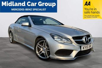 Mercedes E Class 2.1 E250 CDI AMG Line Cabriolet G-Tronic+ Euro 5 (s/s) 2dr