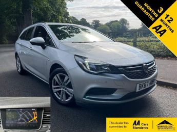 Vauxhall Astra 1.6 CDTi ecoTEC BlueInjection Tech Line Nav Sports Tourer Euro 6