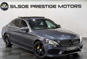MERCEDES-BENZ C-CLASS 2.1 C220 AMG Line Premium Bluetec Auto 4dr