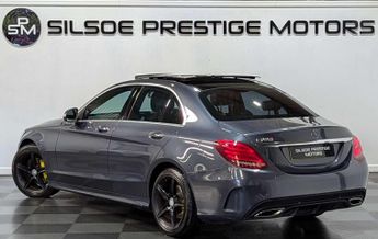 MERCEDES-BENZ C-CLASS 2.1 C220 AMG Line Premium Bluetec Auto 4dr