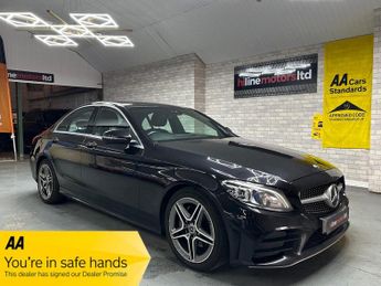 Mercedes C Class 1.5 C200 MHEV EQ Boost AMG Line (Premium) G-Tronic+ Euro 6 (s/s)