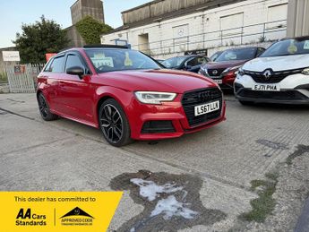 Audi A3 2.0 TFSI S line Sportback S Tronic quattro Euro 6 (s/s) 5dr