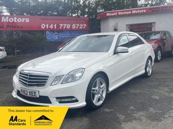 Mercedes E Class 3.0 E350 CDI V6 BlueEfficiency Sport G-Tronic+ Euro 5 (s/s) 4dr