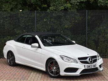 Mercedes E Class 2.1 E220 CDI AMG Sport Cabriolet G-Tronic+ Euro 5 (s/s) 2dr