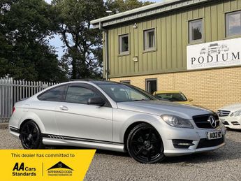 Mercedes C Class 2.1 C220 CDI BlueEfficiency AMG Sport G-Tronic+ Euro 5 (s/s) 2dr