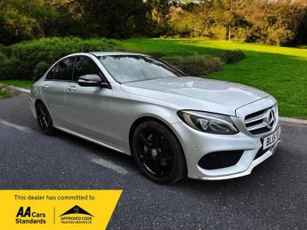 Mercedes C Class 1.6 C200 BlueTEC AMG Line G-Tronic+ Euro 6 (s/s) 4dr