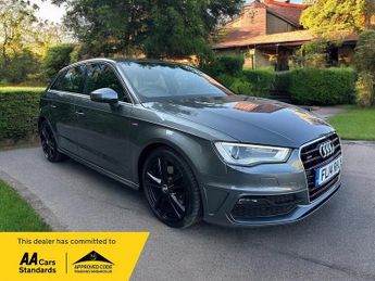 Audi A3 1.8 TFSI S line Sportback S Tronic quattro Euro 6 (s/s) 5dr