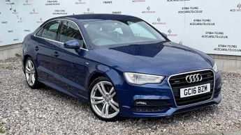 Audi A3 2.0 TDI S line S Tronic quattro Euro 6 (s/s) 4dr (Nav)