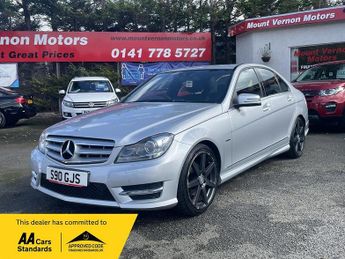 Mercedes C Class 2.1 C220 CDI BlueEfficiency Sport G-Tronic+ Euro 5 (s/s) 4dr