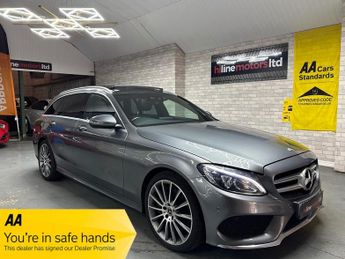 Mercedes C Class 2.1 C250d AMG Line (Premium Plus) G-Tronic+ Euro 6 (s/s) 5dr