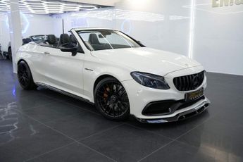 Mercedes C Class 4.0 C63 V8 BiTurbo AMG S (Premium) Cabriolet SpdS MCT Euro 6 (s/