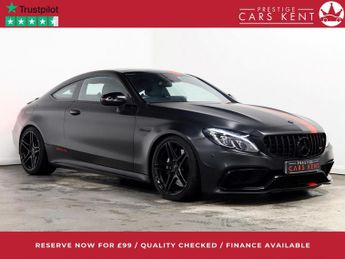 Mercedes C Class 4.0 C63 V8 BiTurbo AMG (Premium) Coupe 2dr Petrol SpdS MCT Euro 