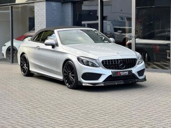 Mercedes C Class 2.1 C220d AMG Line (Premium Plus) Cabriolet G-Tronic+ Euro 6 (s/