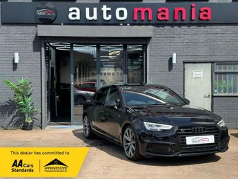 Audi A4 2.0 TFSI BLACK EDITION MHEV 4d 188 BHP **FINANCE OPTIONS AVAILAB