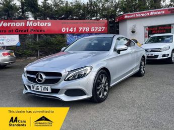 Mercedes C Class 2.1 C220d Sport Euro 6 (s/s) 2dr