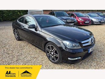 Mercedes C Class 1.6 C180 BlueEfficiency AMG Sport Plus G-Tronic+ Euro 5 (s/s) 2d