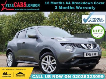 Nissan Juke 1.6 N-Connecta XTRON Euro 6 5dr