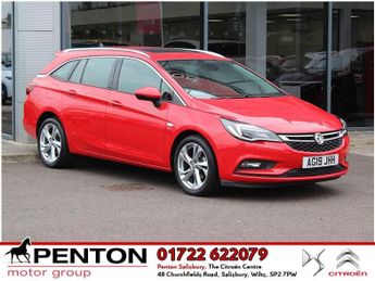 Vauxhall Astra 1.4i Turbo SRi Nav Sports Tourer Auto Euro 6 (s/s) 5dr