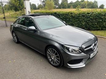 Mercedes C Class 2.1 C220d AMG Line (Premium) G-Tronic+ Euro 6 (s/s) 4dr