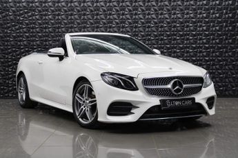 Mercedes E Class 2.0 E220d AMG Line Cabriolet G-Tronic+ Euro 6 (s/s) 2dr