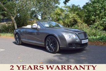 Bentley Continental 6.0 W12 GTC Speed Auto 4WD Euro 4 2dr