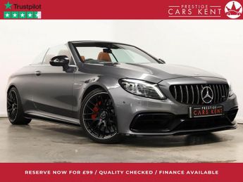 Mercedes C Class 4.0 C63 V8 BiTurbo AMG S (Premium Plus) Cabriolet 2dr Petrol Spd