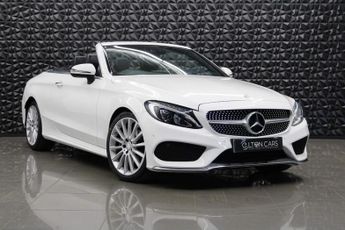 Mercedes C Class 2.0 C200 AMG Line (Premium Plus) Cabriolet G-Tronic+ Euro 6 (s/s