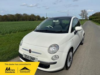 Fiat 500 1.2 Lounge Hatchback 3dr Petrol Manual Euro 5 (s/s) (69 bhp)