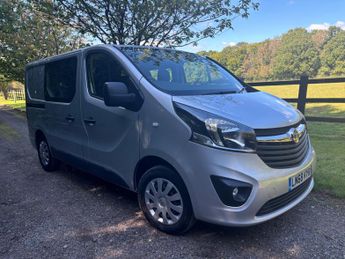 Vauxhall Vivaro 1.6 CDTi 2900 BiTurbo ecoTEC Sportive Crew Van L1 H1 Euro 6 (s/s