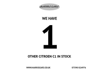 Citroen C1 1.0L VTR 3d 68 BHP 12 MONTHS MOT + FRESH SERVICE