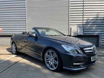 Mercedes E Class 2.1 E250 CDI BlueEfficiency Sport Cabriolet G-Tronic+ Euro 5 (s/