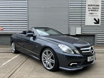 Mercedes E Class 2.1 E250 CDI BlueEfficiency Sport Cabriolet Tiptronic Euro 5 2dr