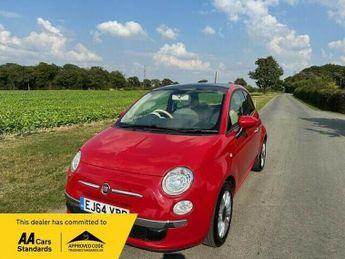 Fiat 500 1.2 Lounge Hatchback 3dr Petrol Manual Euro 6 (s/s) (69 bhp)