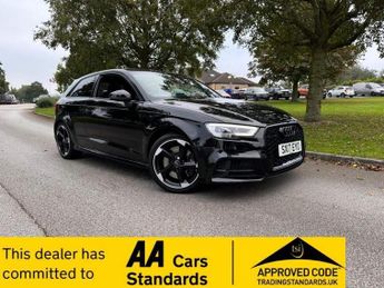 Audi S3 2.0 TFSI Black Edition S Tronic quattro Euro 6 (s/s) 3dr