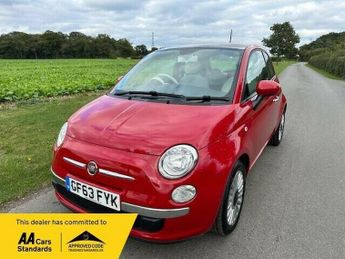 Fiat 500 1.2 Lounge Hatchback 3dr Petrol Manual Euro 6 (s/s) (69 bhp)