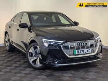 Audi E-Tron 55 S line Sportback Auto quattro 5dr 95kWh (11kW Charger)